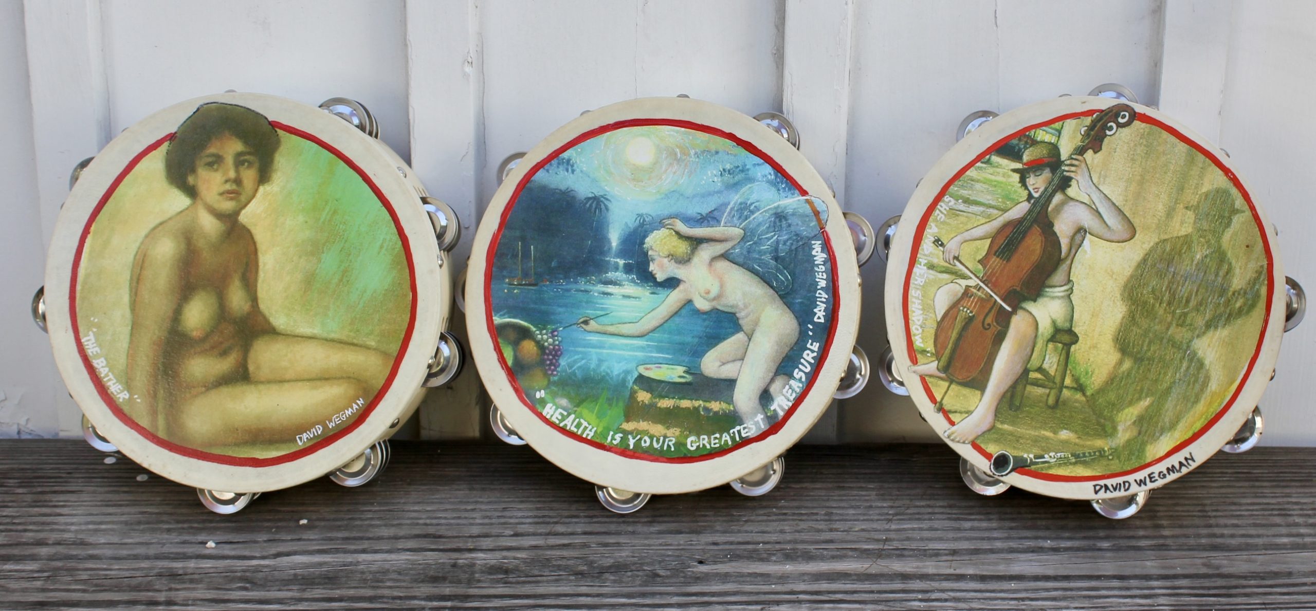 David Wegman Tambourines
